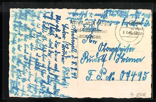 AK Fulda, Blick zum Frauenberg