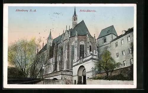 AK Altenburg /S.-A., Schlosskirche