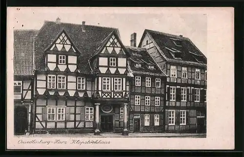 AK Quedlinburg-Harz, Klopstöckhaus