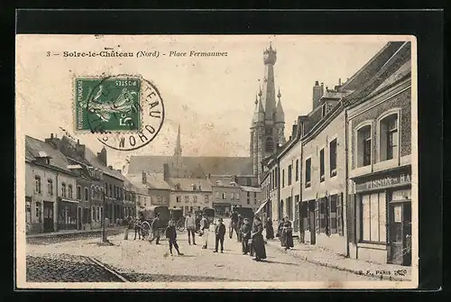 AK Solre-le-Chateau, Place Fermauwez