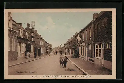 AK Bollezeele, Rue de l`Eglise