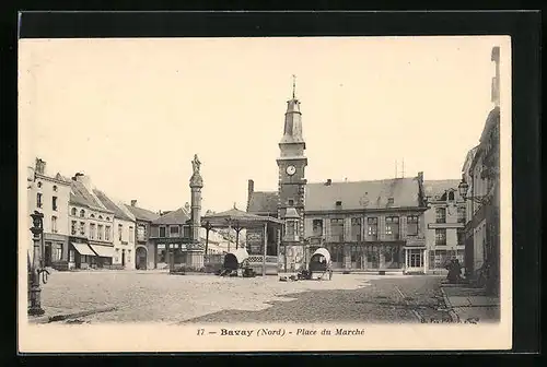 AK Bavay, Place du Marché