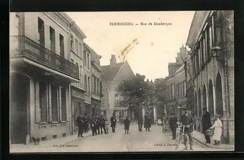 AK Bourbourg, Rue de Dunkerque