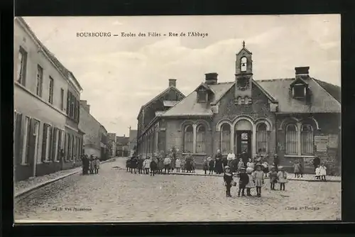 AK Bourbourg, Ecoles des Filles, Rue de l`Abbaye