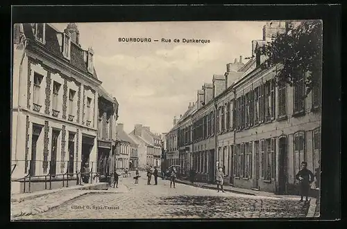AK Bourbourg, Rue de Dunkerque