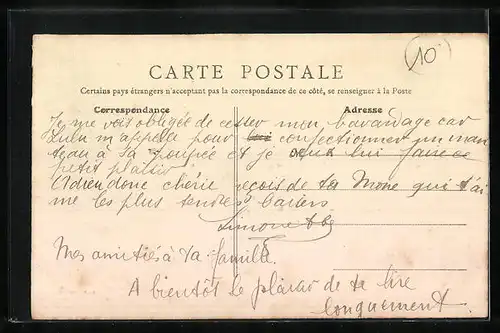 AK Cousolre, Rue de la Poste