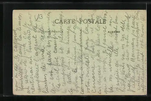 AK Godewaersvelde, Rue d`Hazebrouck