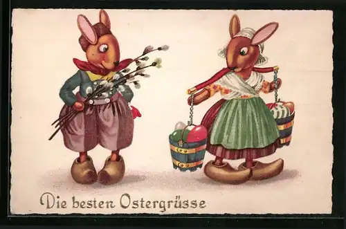 AK Osterhasen aus Holland