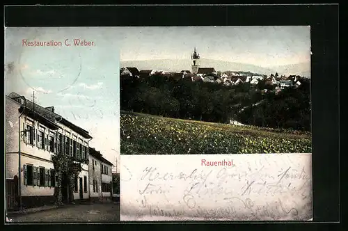 AK Rauenthal, Restaurant C. Weber, Panorama