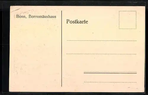AK Bonn, Borromäushaus