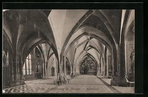 AK Meissen, Königliche Albrechtsburg, Kirchsaal