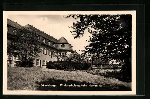 AK Eckartsberga i. Thür., Kindererholungsheim Marienthal