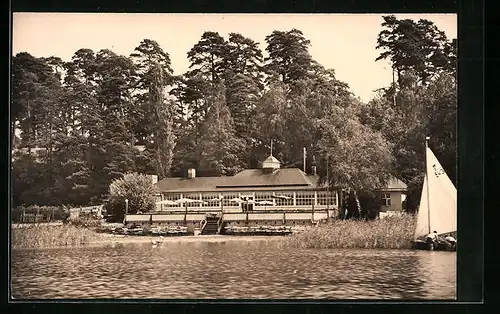 AK Waren / Müritz, HOG-Seebadrestaurant