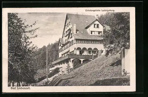 AK Bad Liebenzell, Erholungsheim Ludwigsburg