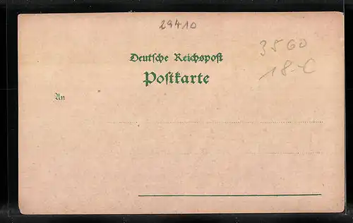 AK Salzwedel, Die Probstei, Neuperverstrasse mit Geschäften