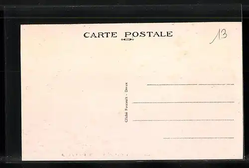 AK Le Brémien, Ancienne Etude de Notaire dont l`Entrée est ornée de deux Ormes datant du commencement du XVIIIe s.