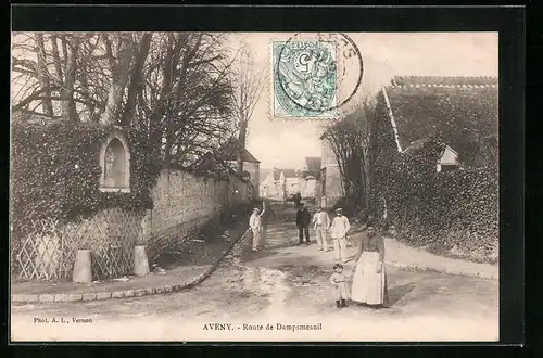 AK Aveny, Route de Dampsmesnil