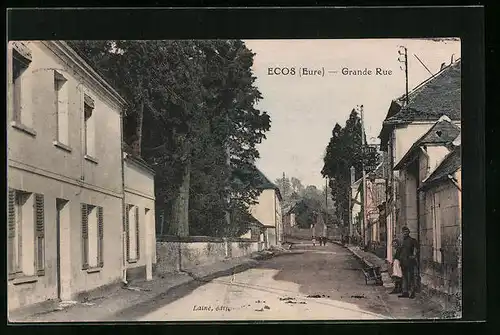 AK Ecos, Grande Rue, Strassenpartie