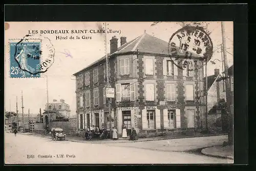 AK Les Bordeaux Saint-Clair, Hôtel de la Gare