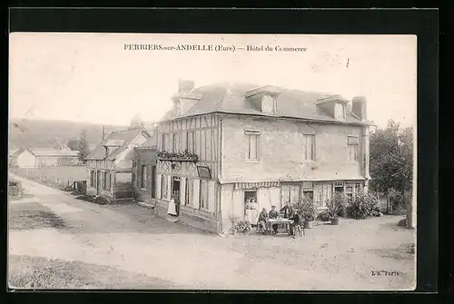 AK Perriers-sur-Andelle, Hôtel du Commerce