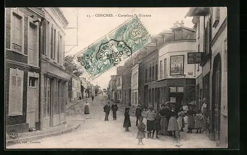 AK Conches, Carrefour St-Etienne