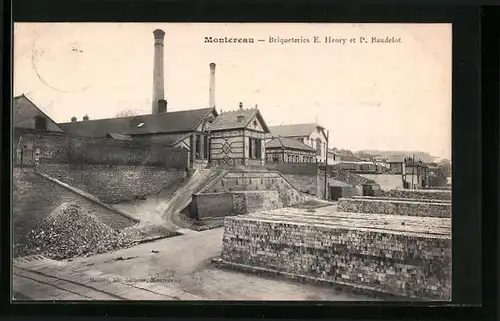 AK Montereau, Briqueteries E. Henry et P. Baudelot