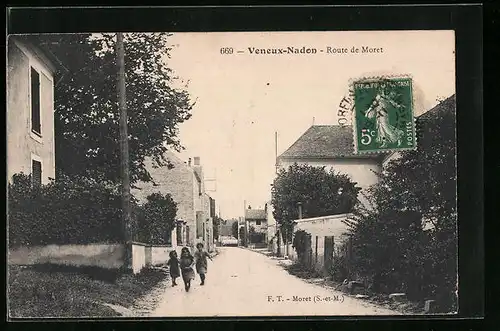 AK Veneux-Nadon, Route de Moret