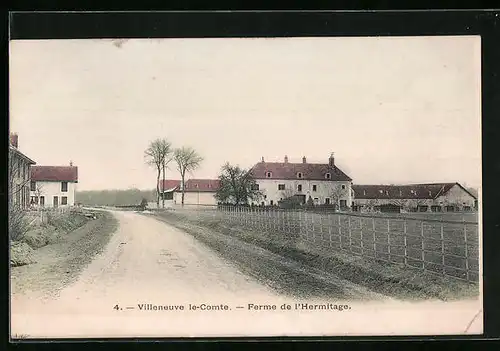 AK Villeneuve-le-Compte, Ferme de l`Hermitage