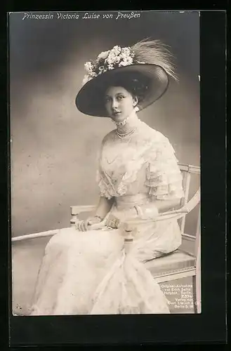 AK Prinzessin Victoria Luise von Preussen