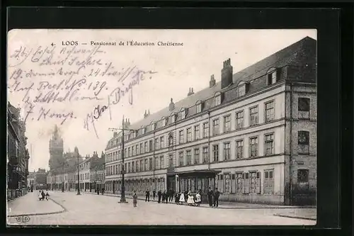 AK Loos, Pensionnat de l`Éducation Chrétienne