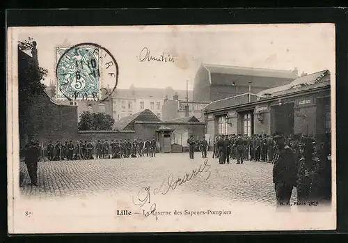 AK Lille, La Caserne des Sapeurs-Pompiers