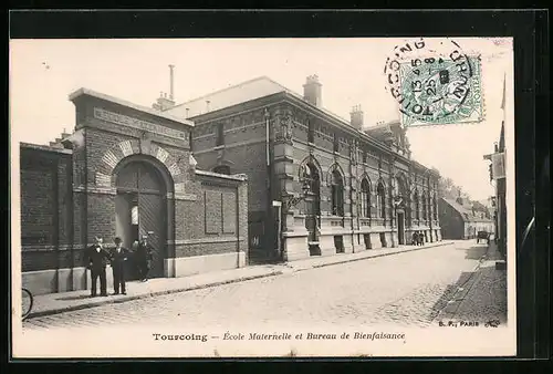 AK Tourcoing, École Maternelle et Bureau de Bienfaisance