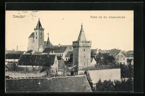 AK Stassfurt, Partie mit der Johanniskirche