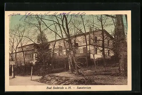 AK Bad Suderode a. H., Sanatorium