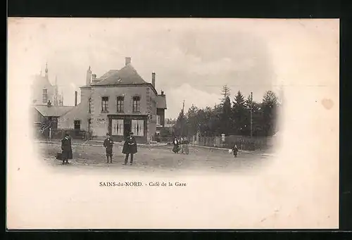 AK Sains-du-Nord, Café de la Gare