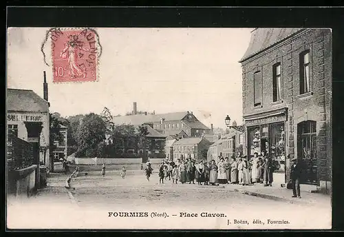 AK Fourmies, Place Clavon