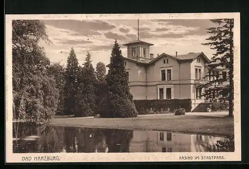 AK Bad Harzburg, Kasino im Stadtpark