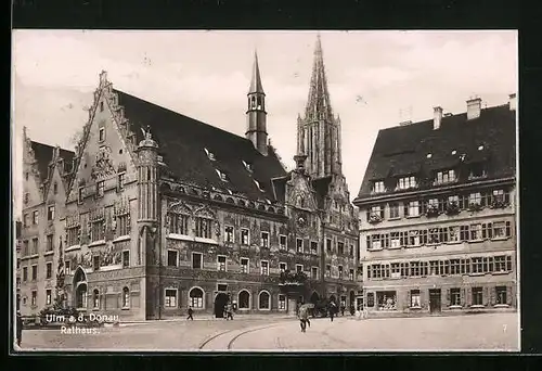 AK Ulm a. d. Donau, Rathaus