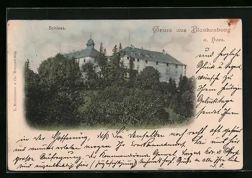 AK Blankenburg a. Harz, Schloss