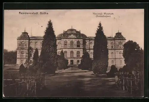 AK Gotha, Herzogliches Museum