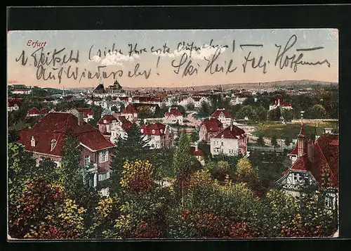 AK Erfurt, Teilansicht