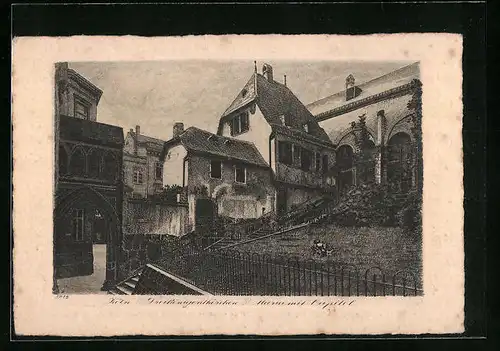 AK Köln, Dreikönigenpförtchen, St. Maria im Capitol