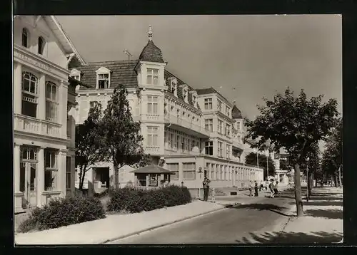 AK Ahlbeck / Usedom, FDGB-Erholungsheim Bernhard Göring