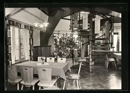 AK Gross Stieten, VEG Tierzucht, Gaststätte Mecklenburger Mühle, Mühlenstube