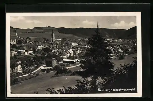 AK Neustadt / Schwarzwald, Gesamtansicht