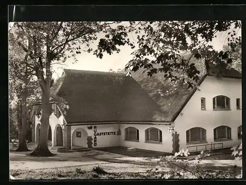 AK Bergen / Rügen, Rugard-Gaststätte