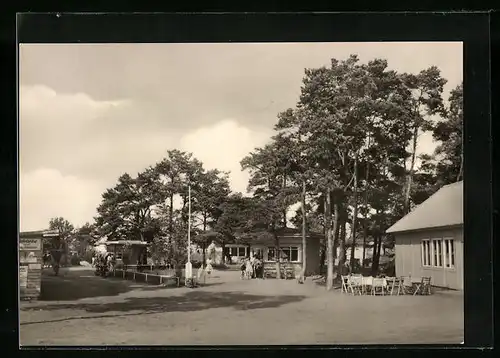 AK Glowe / Rügen, Ortspartie