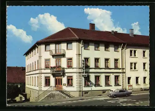 AK Bonndorf / Schwarzwald, Gasthof Sonne