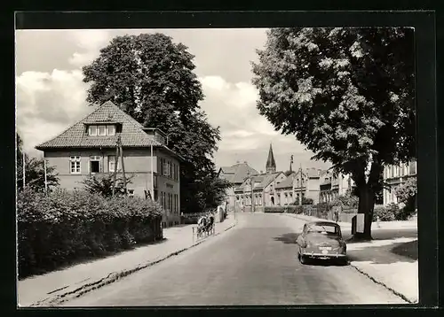 AK Warin / Meckl., Postamt in der Ernst-Thälmann-Strasse