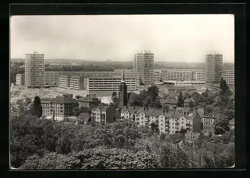 AK Frankfurt / Oder, Blick auf den Stadtteil Nord